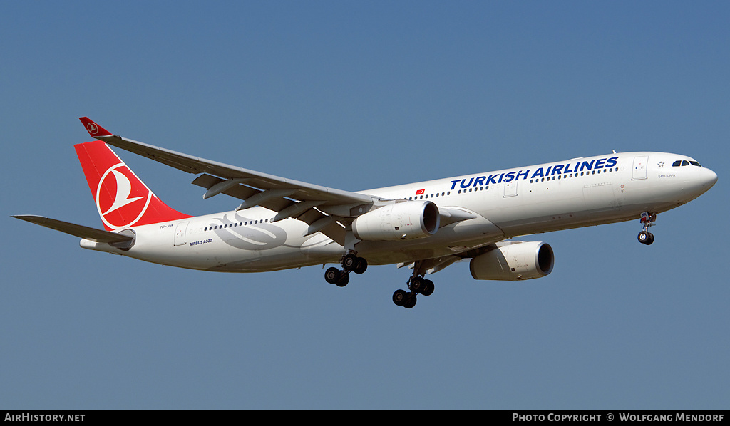 Aircraft Photo of TC-JNK | Airbus A330-343 | Turkish Airlines | AirHistory.net #555409