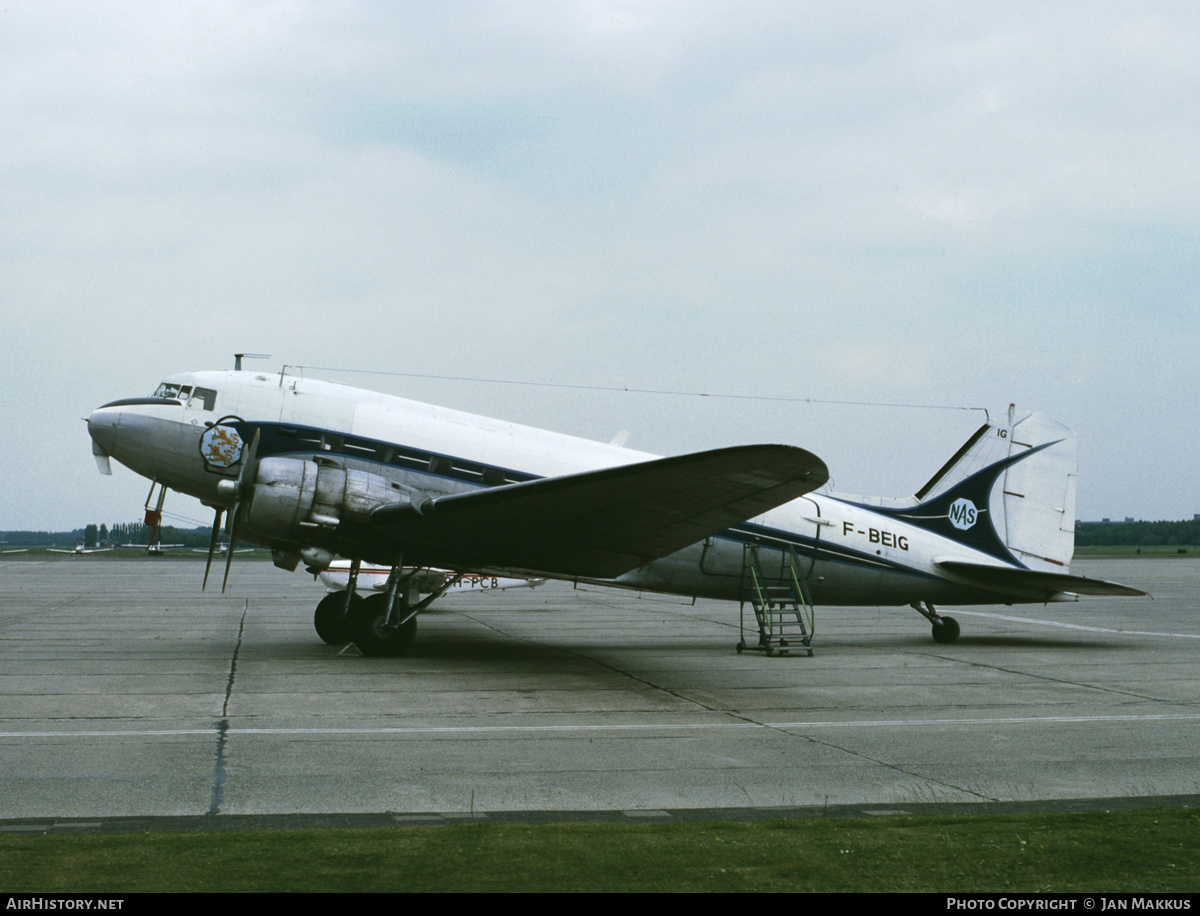 Aircraft Photo of F-BEIG | Douglas C-47A Skytrain | Nadeau Air Service - NAS | AirHistory.net #555413