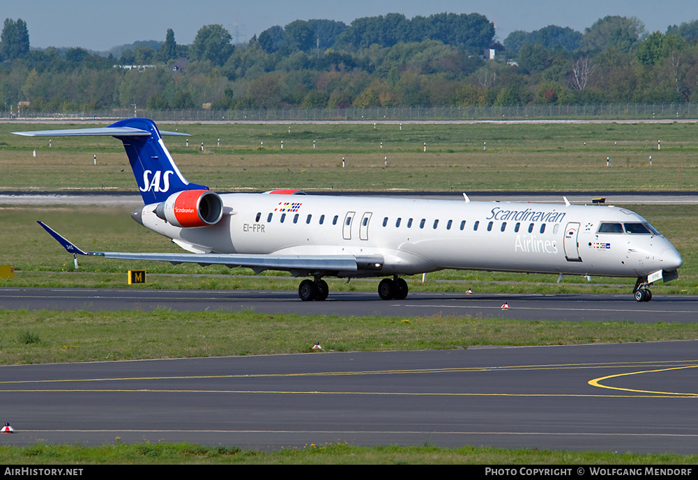 Aircraft Photo of EI-FPR | Bombardier CRJ-900LR (CL-600-2D24) | Scandinavian Airlines - SAS | AirHistory.net #555425