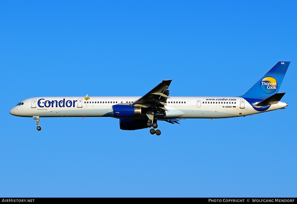 Aircraft Photo of D-ABOB | Boeing 757-330 | Condor Flugdienst | AirHistory.net #555446