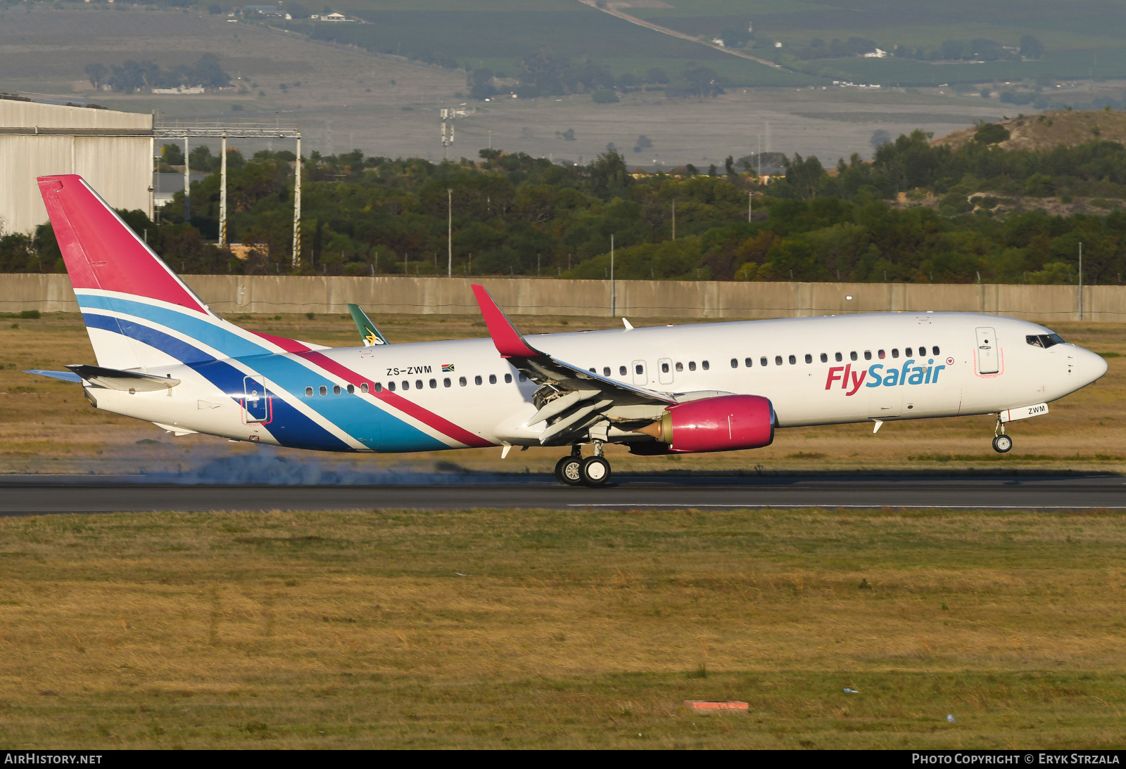 Aircraft Photo of ZS-ZWM | Boeing 737-8KN | FlySafair | AirHistory.net #555463