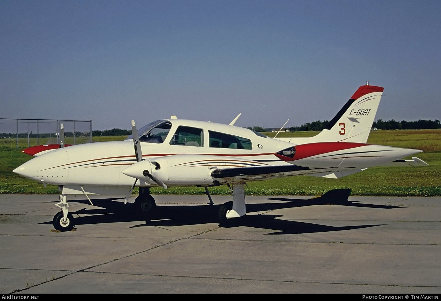 Aircraft Photo of C-GDAT | Cessna 310R | AirHistory.net #555469