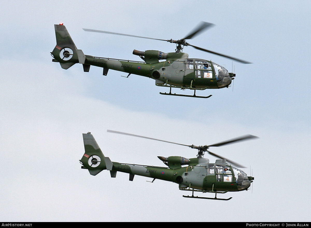 Aircraft Photo of XX447 | Aerospatiale SA-341B Gazelle AH1 | UK - Army | AirHistory.net #555491