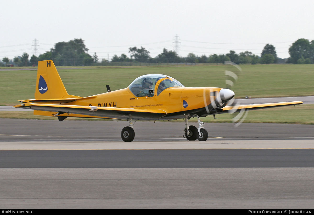 Aircraft Photo of G-BWXH | Slingsby T-67M-260 Firefly | Babcock International | AirHistory.net #555504