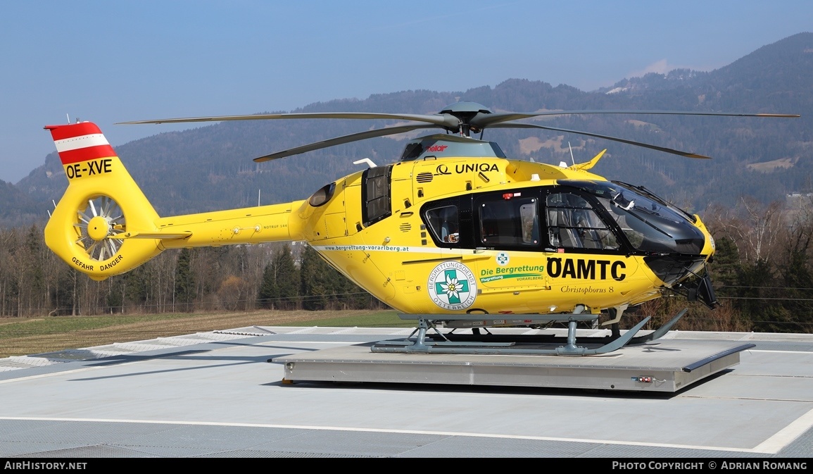 Aircraft Photo of OE-XVE | Eurocopter EC-135T-3 | ÖAMTC | AirHistory.net #555529