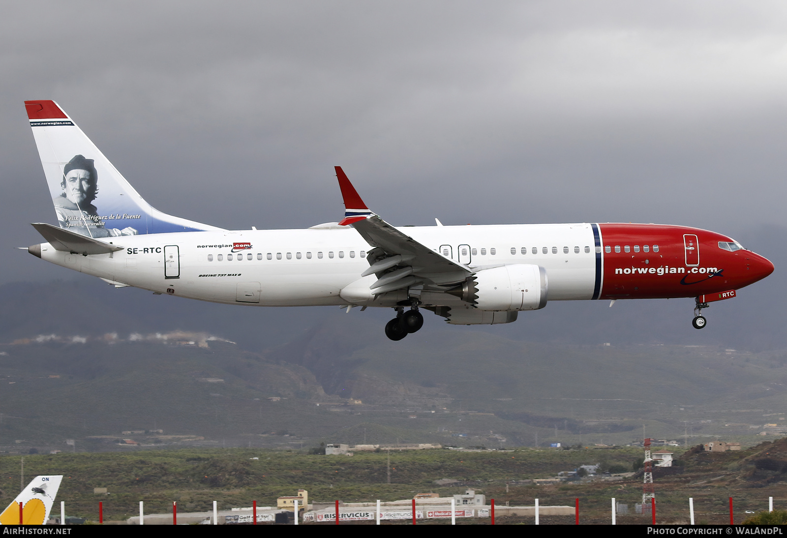 Aircraft Photo of SE-RTC | Boeing 737-8 Max 8 | Norwegian | AirHistory.net #555538