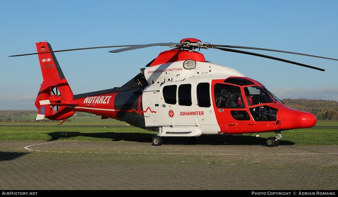 Aircraft Photo of D-HFLG | Eurocopter EC-155B-1 | Johanniter Luftrettung | AirHistory.net #555548