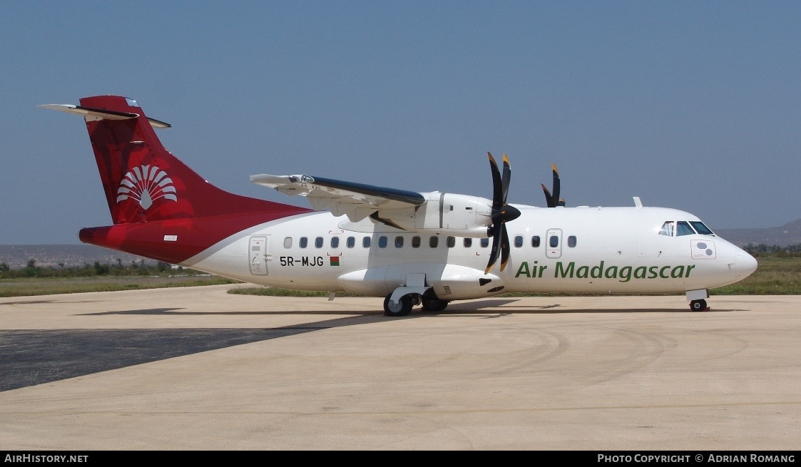 Aircraft Photo of 5R-MJG | ATR ATR-42-500 | Air Madagascar | AirHistory.net #555554