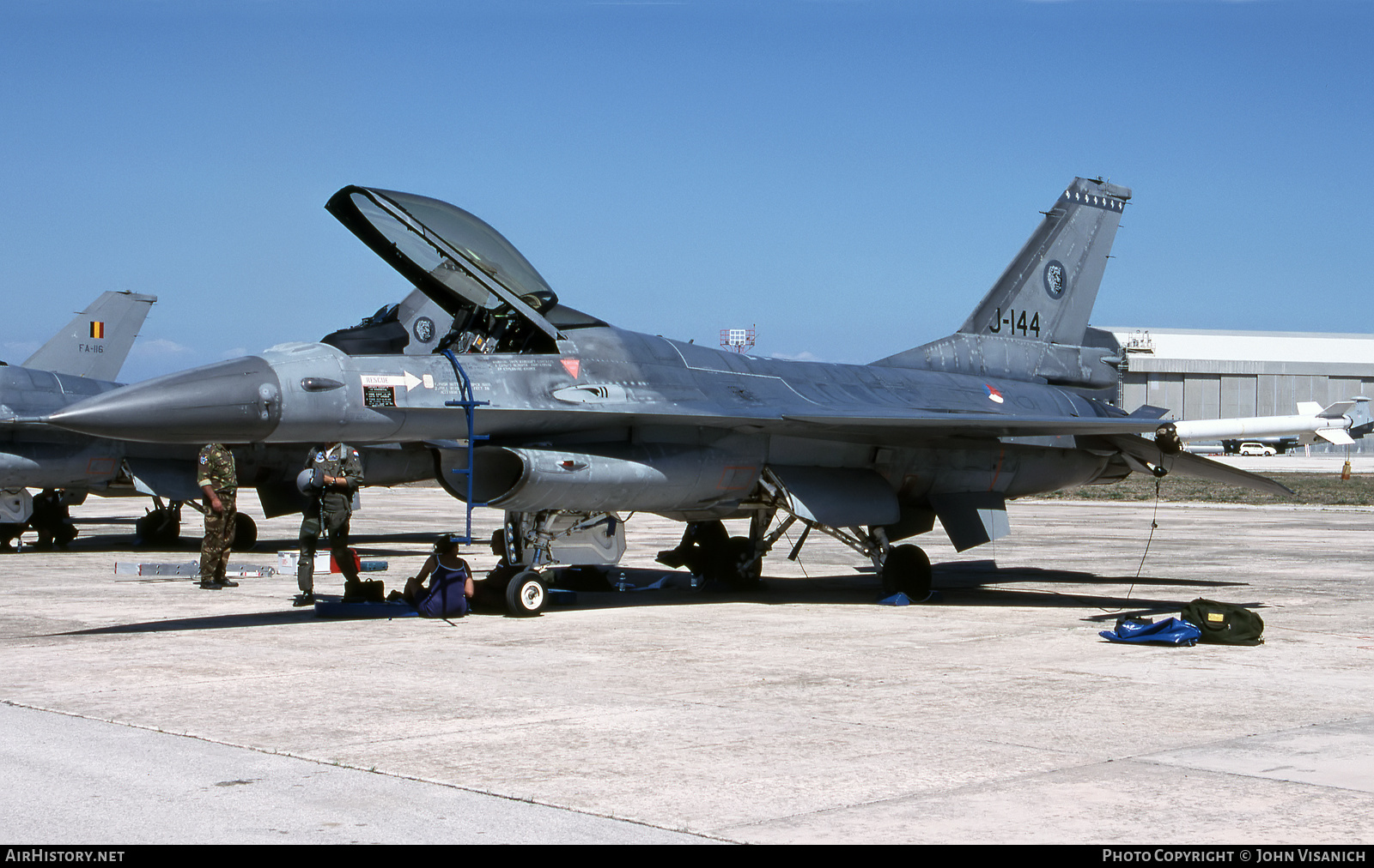 Aircraft Photo of J-144 | General Dynamics F-16AM Fighting Falcon | Netherlands - Air Force | AirHistory.net #555558