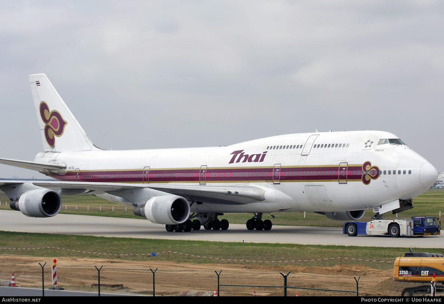Aircraft Photo of HS-TGL | Boeing 747-4D7 | Thai Airways International | AirHistory.net #555563