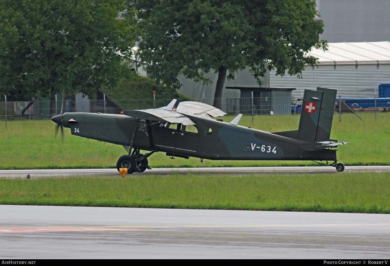 Aircraft Photo of V-634 | Pilatus PC-6/B2-H2M Turbo Porter | Switzerland - Air Force | AirHistory.net #555570