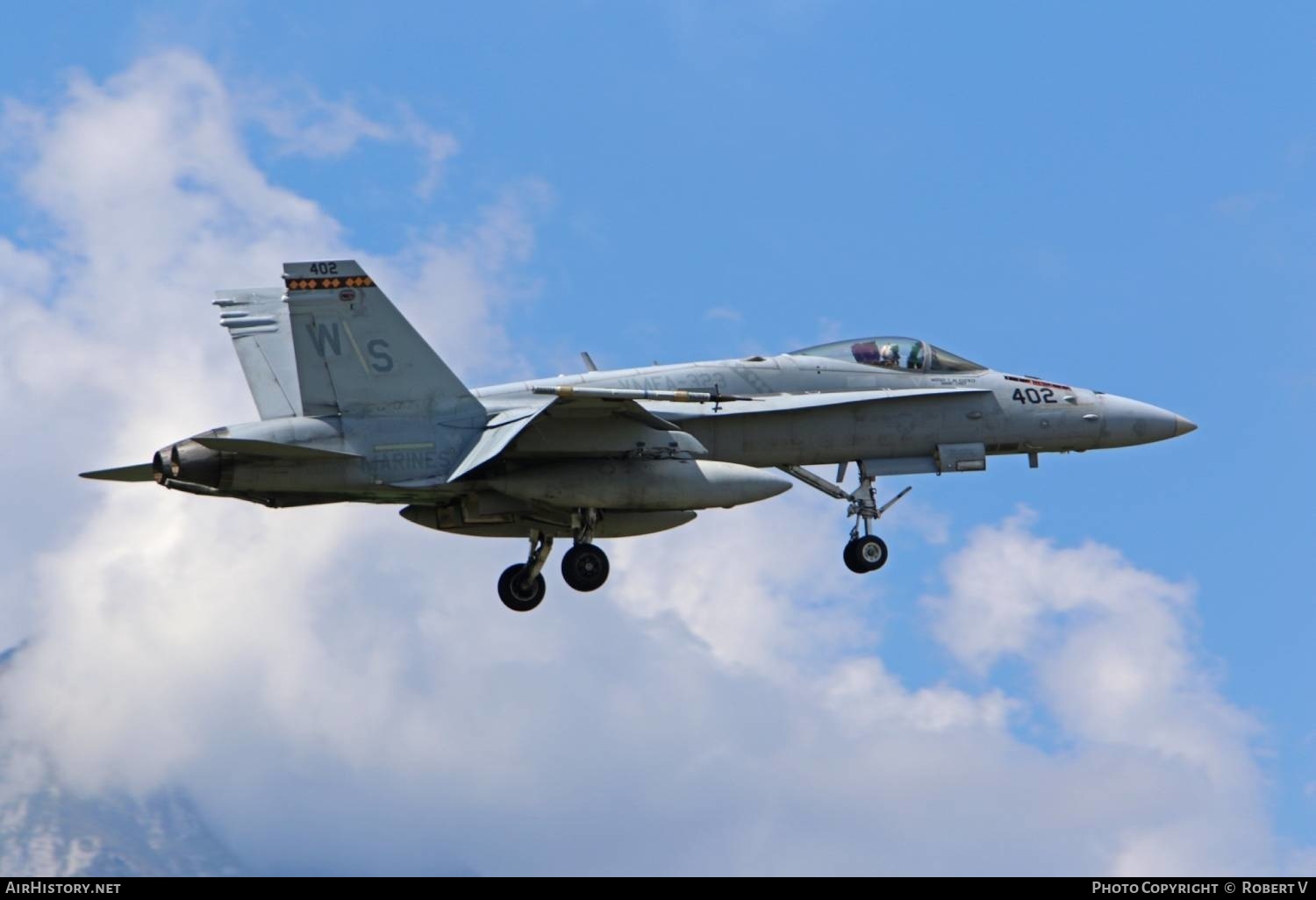 Aircraft Photo of 165402 | McDonnell Douglas F/A-18C Hornet | USA - Marines | AirHistory.net #555582
