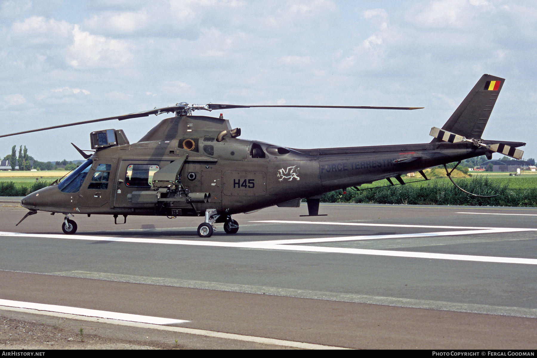 Aircraft Photo of H45 | Agusta A-109BA | Belgium - Army | AirHistory.net #555592