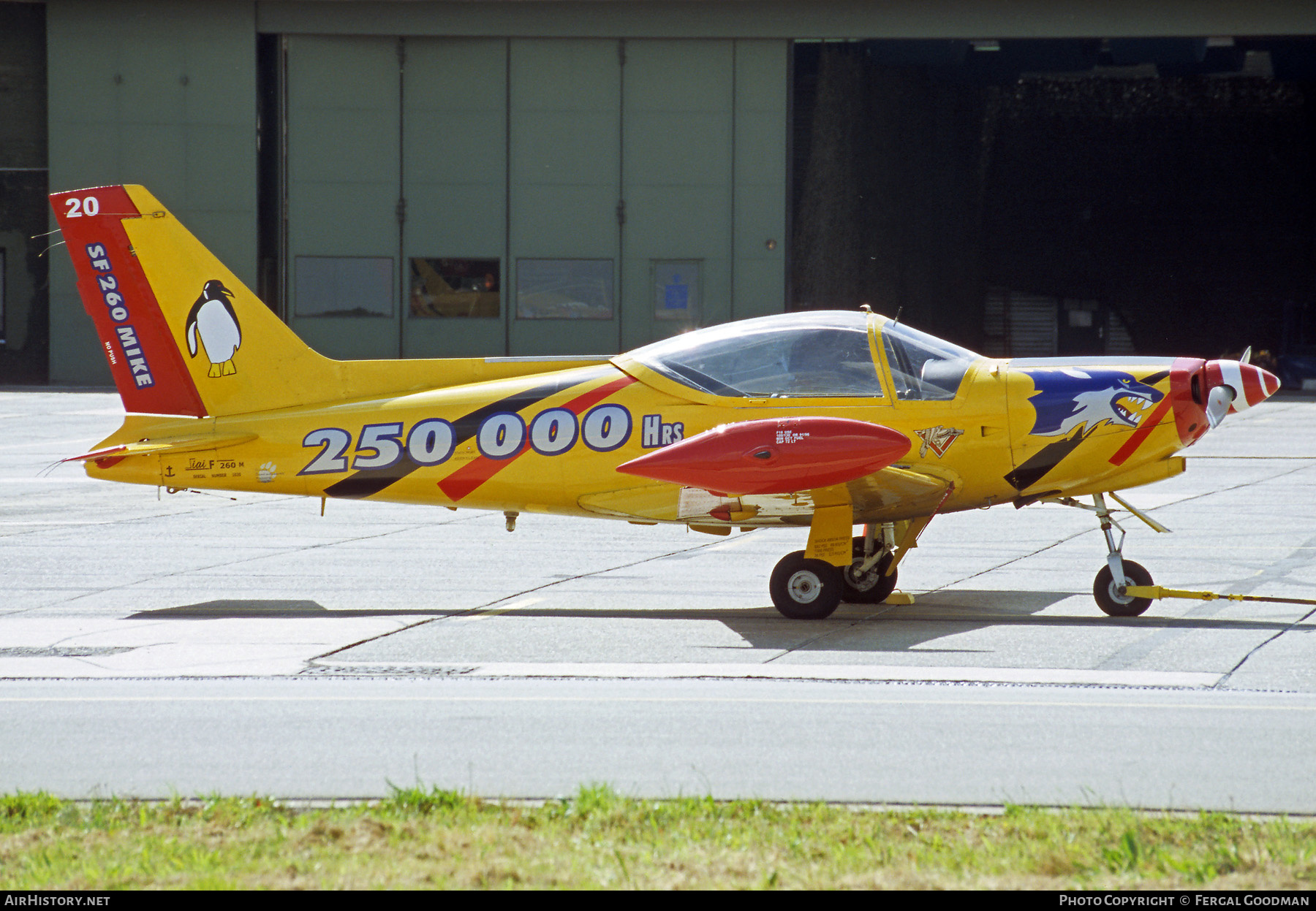 Aircraft Photo of ST-20 | SIAI-Marchetti SF-260M | Belgium - Air Force | AirHistory.net #555597