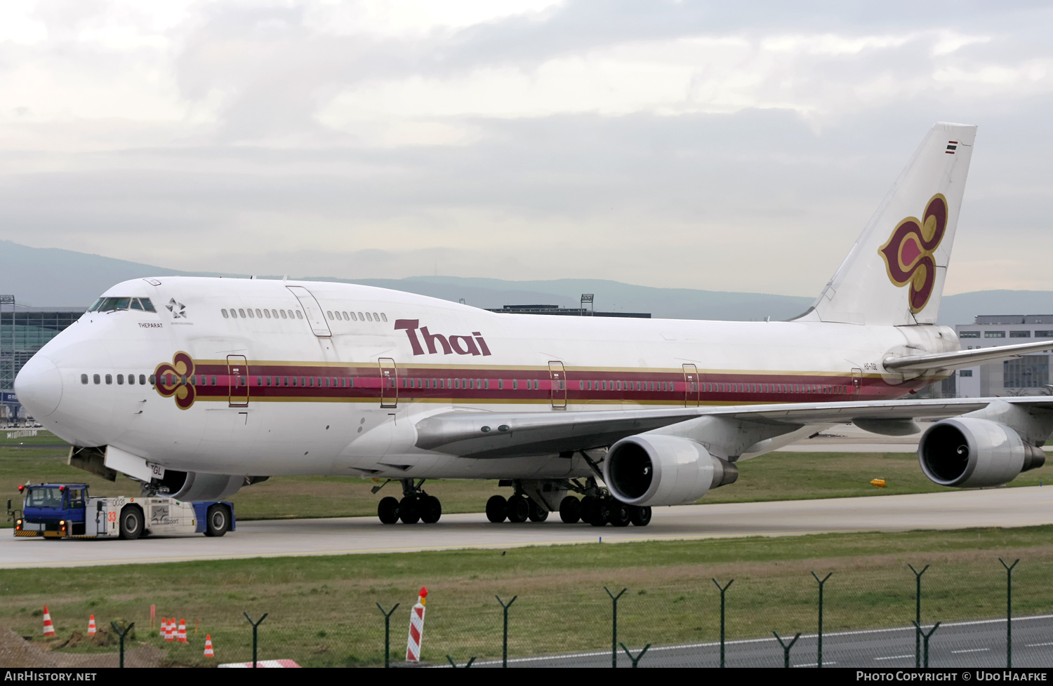 Aircraft Photo of HS-TGL | Boeing 747-4D7 | Thai Airways International | AirHistory.net #555603