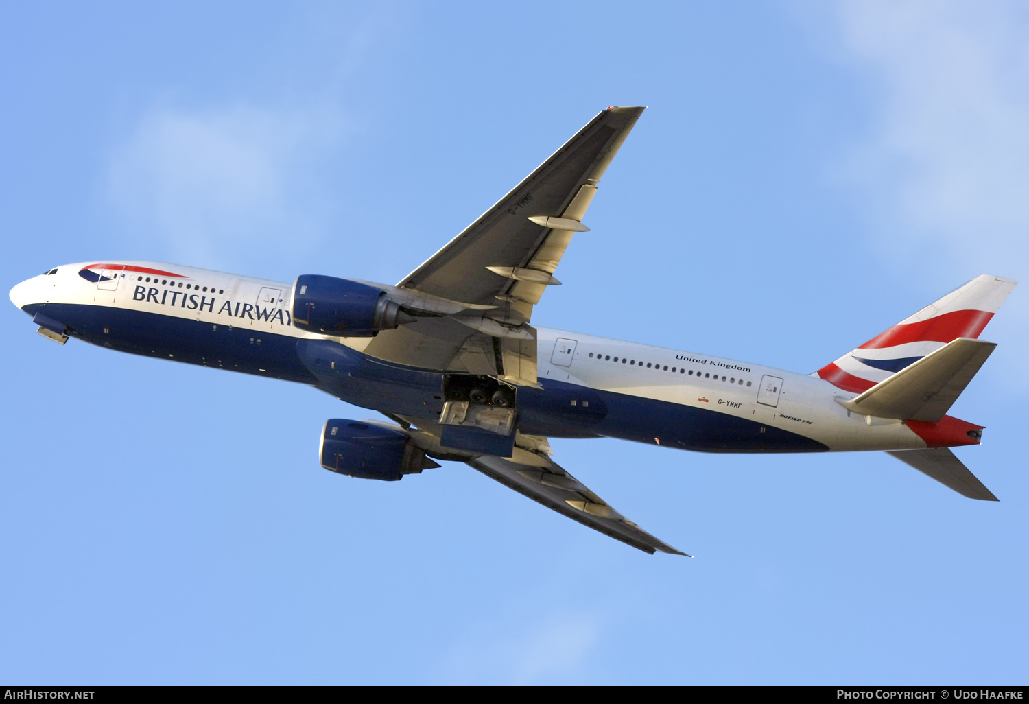 Aircraft Photo of G-YMMF | Boeing 777-236/ER | British Airways | AirHistory.net #555610