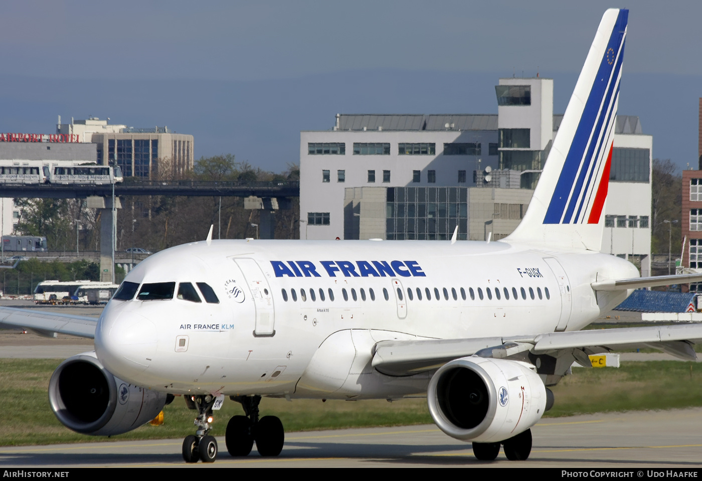 Aircraft Photo of F-GUGK | Airbus A318-111 | Air France | AirHistory.net #555650