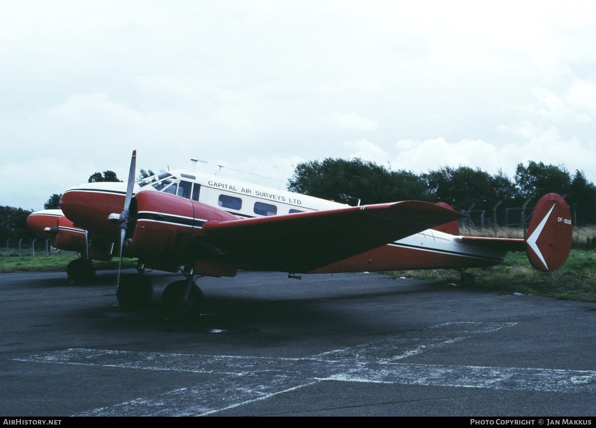 Aircraft Photo of CF-SUQ | Beech Expeditor 3NM | Capital Air Surveys | AirHistory.net #555661