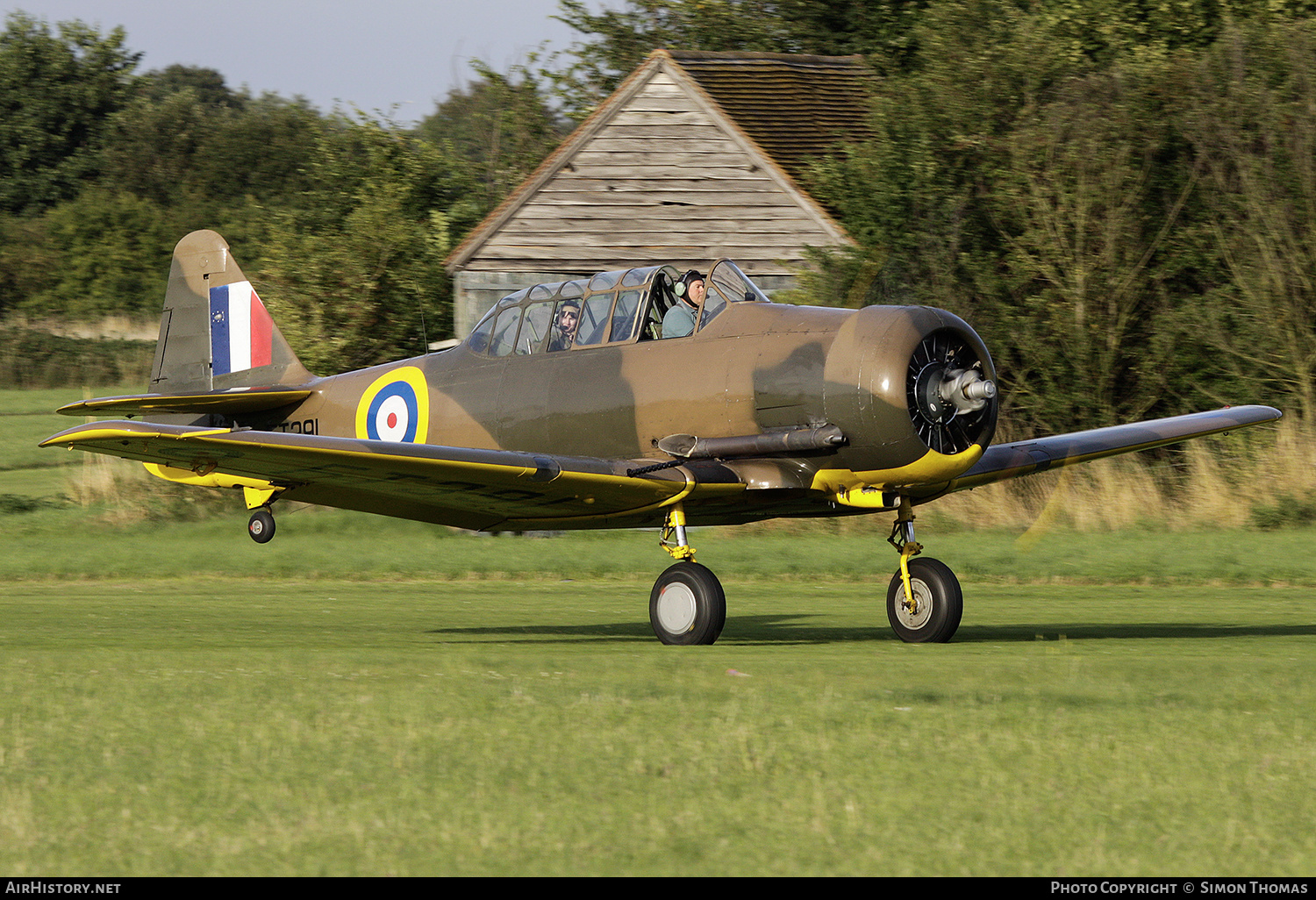 Aircraft Photo of G-AZBN / FT391 | North American AT-16 Harvard IIB | UK - Air Force | AirHistory.net #555663