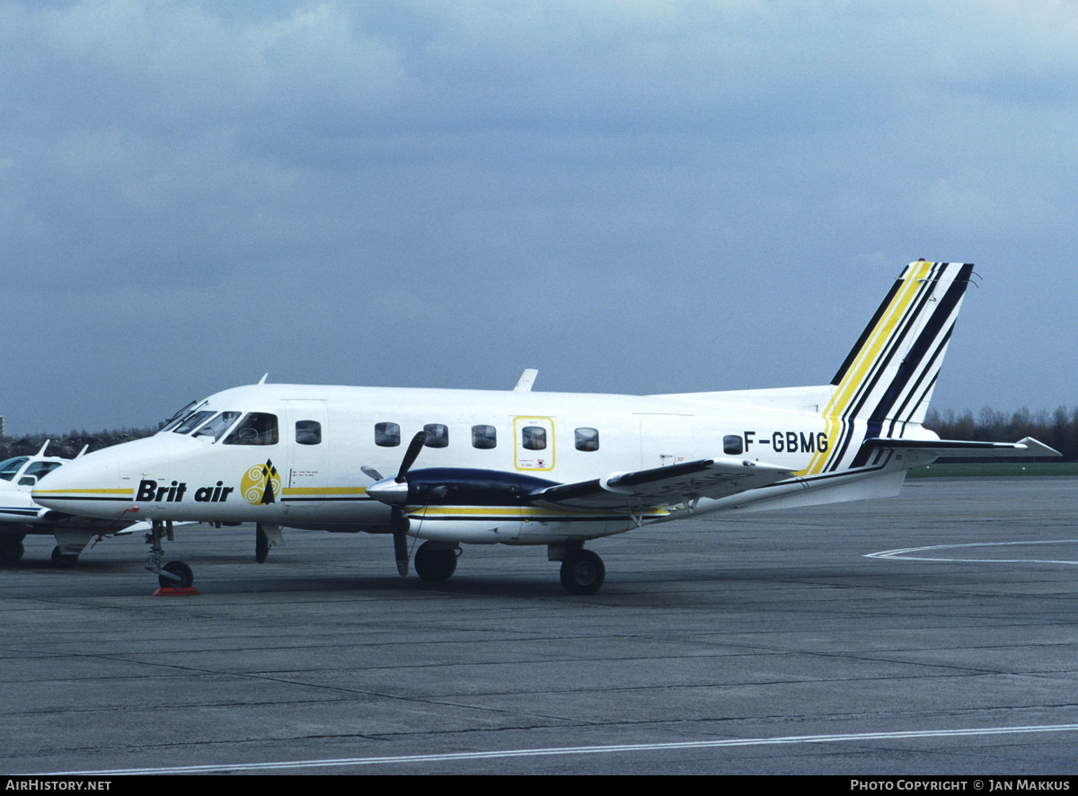 Aircraft Photo of F-GBMG | Embraer EMB-110P2 Bandeirante | Brit Air | AirHistory.net #555666