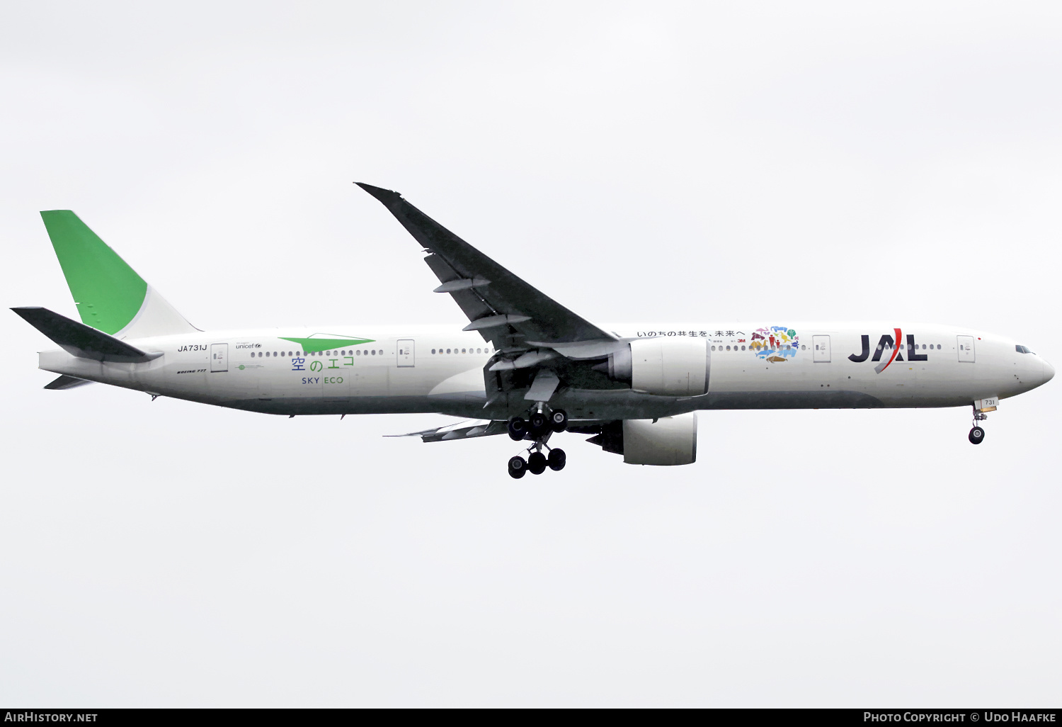 Aircraft Photo of JA731J | Boeing 777-346/ER | Japan Airlines - JAL | AirHistory.net #555723