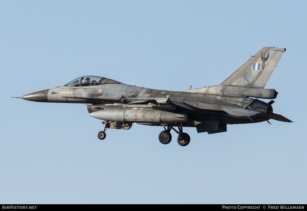 Aircraft Photo of 053 | Lockheed Martin F-16CJ Fighting Falcon | Greece - Air Force | AirHistory.net #555724