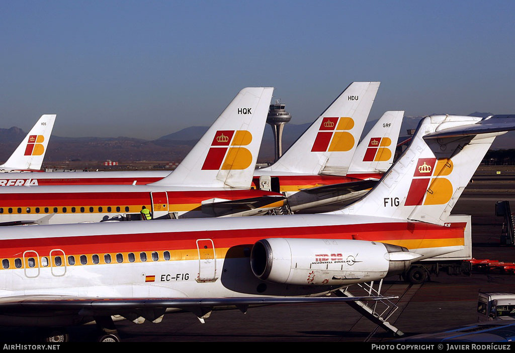 Airport photo of Madrid - Adolfo Suarez / Barajas (LEMD / MAD) in Spain | AirHistory.net #555750