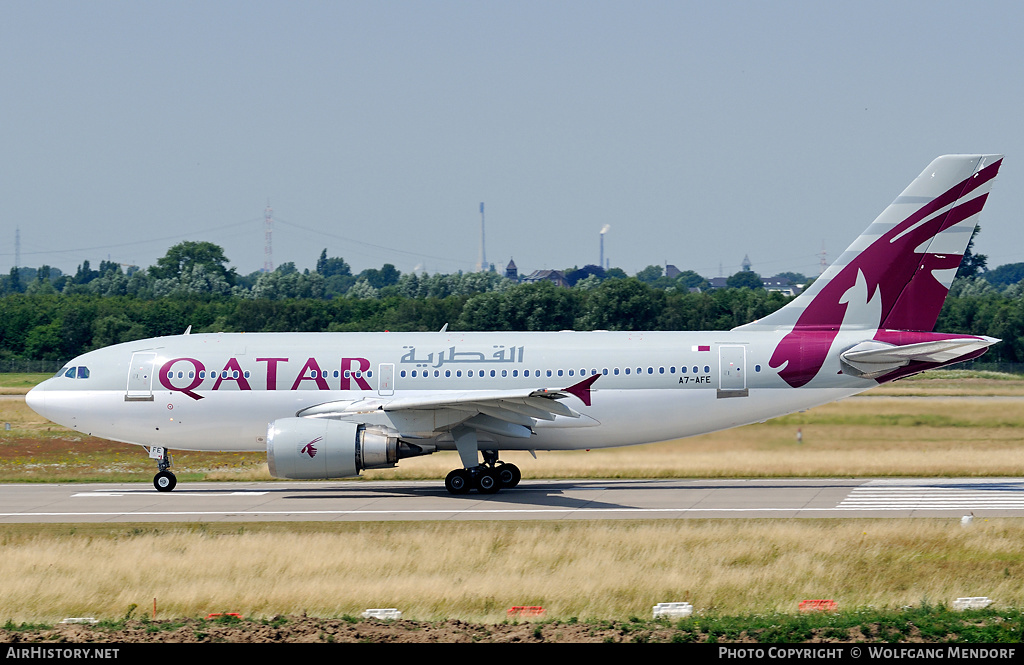 Aircraft Photo of A7-AFE | Airbus A310-308 | Qatar Airways | AirHistory.net #555753