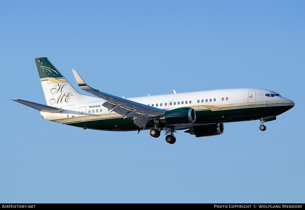 Aircraft Photo of N444HE | Boeing 737-39A | AirHistory.net #555759