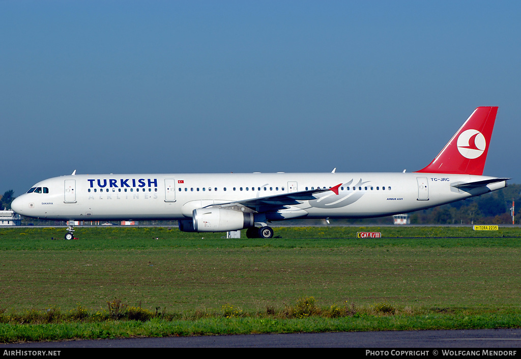 Aircraft Photo of TC-JRC | Airbus A321-231 | Turkish Airlines | AirHistory.net #555769