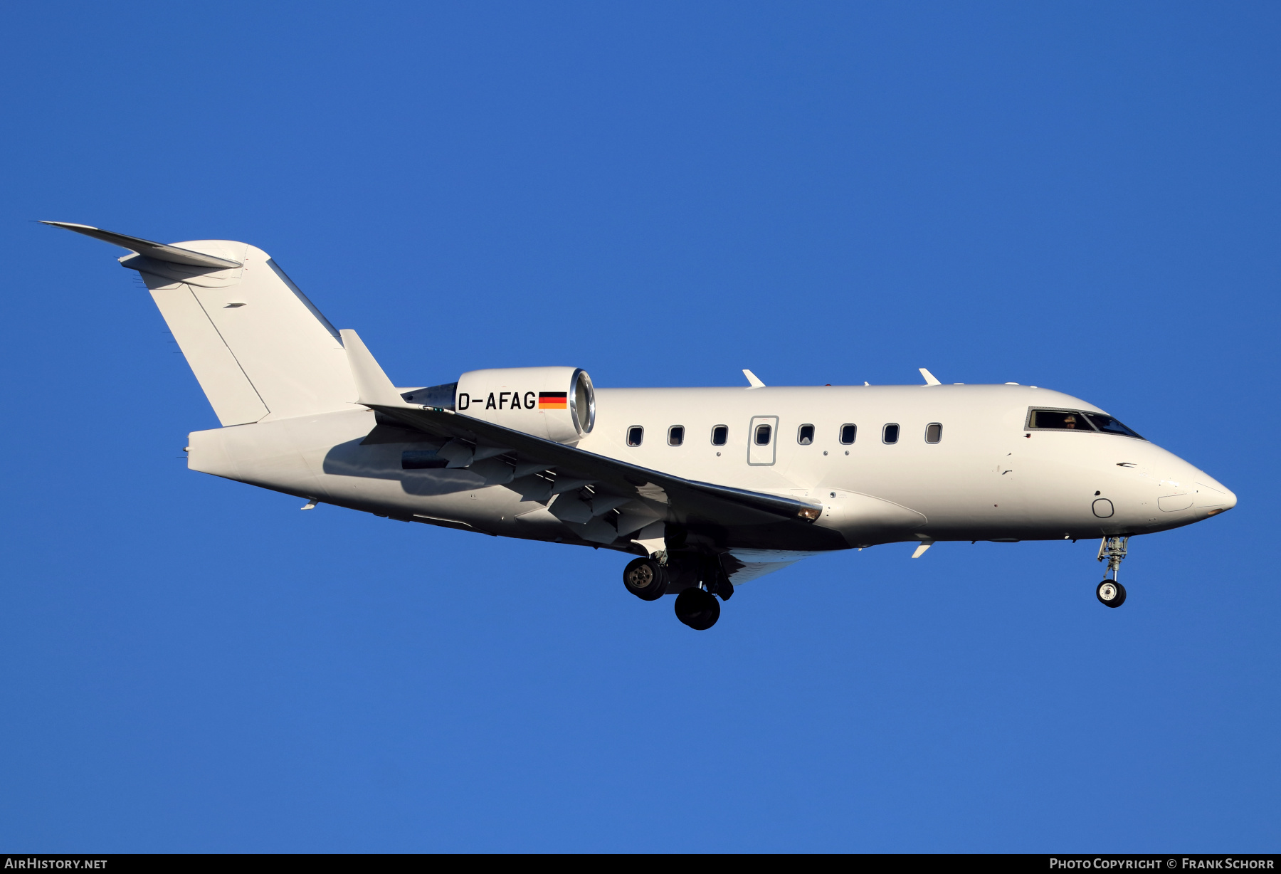 Aircraft Photo of D-AFAG | Bombardier Challenger 604 (CL-600-2B16) | AirHistory.net #555770