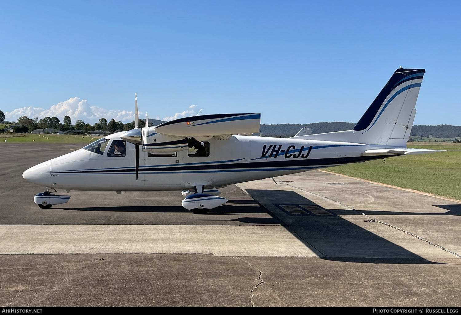 Aircraft Photo of VH-CJJ | Vulcanair P-68C | AirHistory.net #555790