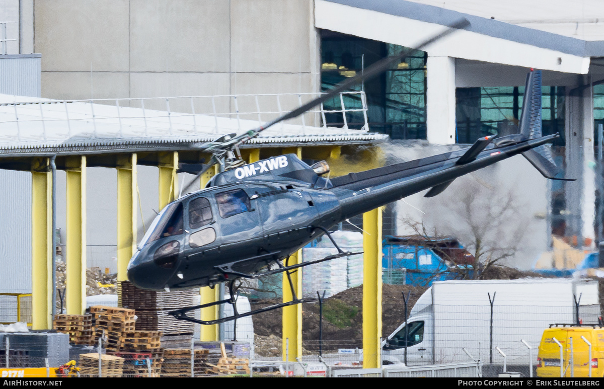 Aircraft Photo of OM-XWB | Aerospatiale AS-350B-1 Ecureuil | AirHistory.net #555841