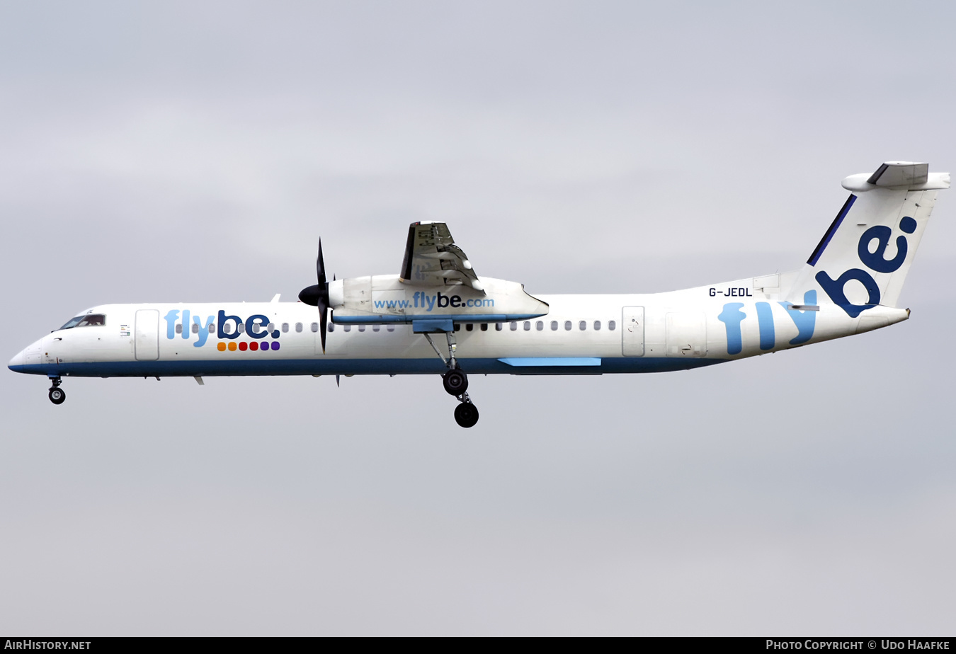 Aircraft Photo of G-JEDL | Bombardier DHC-8-402 Dash 8 | Flybe | AirHistory.net #555849