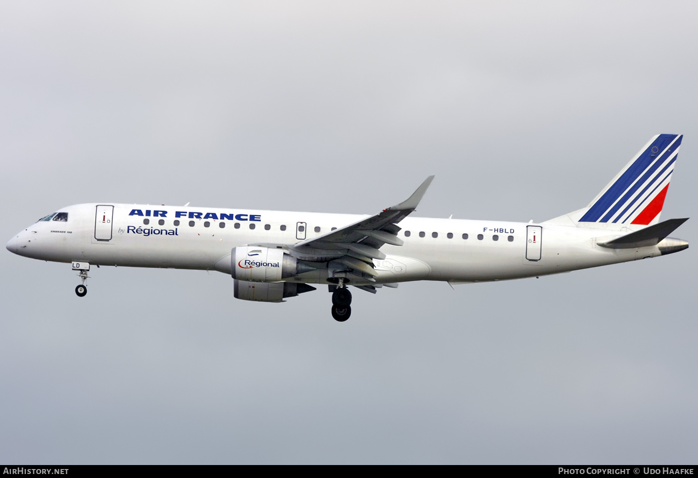 Aircraft Photo of F-HBLD | Embraer 190LR (ERJ-190-100LR) | Air France | AirHistory.net #555854