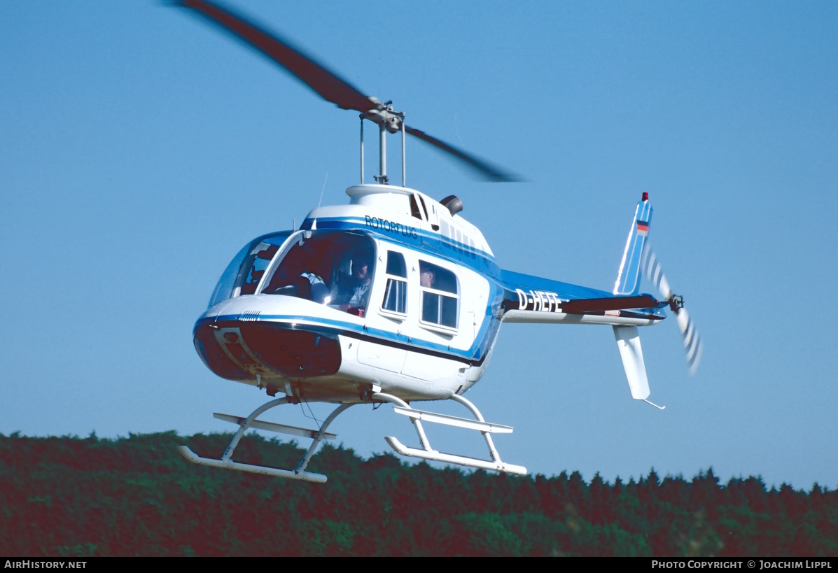Aircraft Photo of D-HEFE | Bell 206B JetRanger III | Rotorflug | AirHistory.net #555860