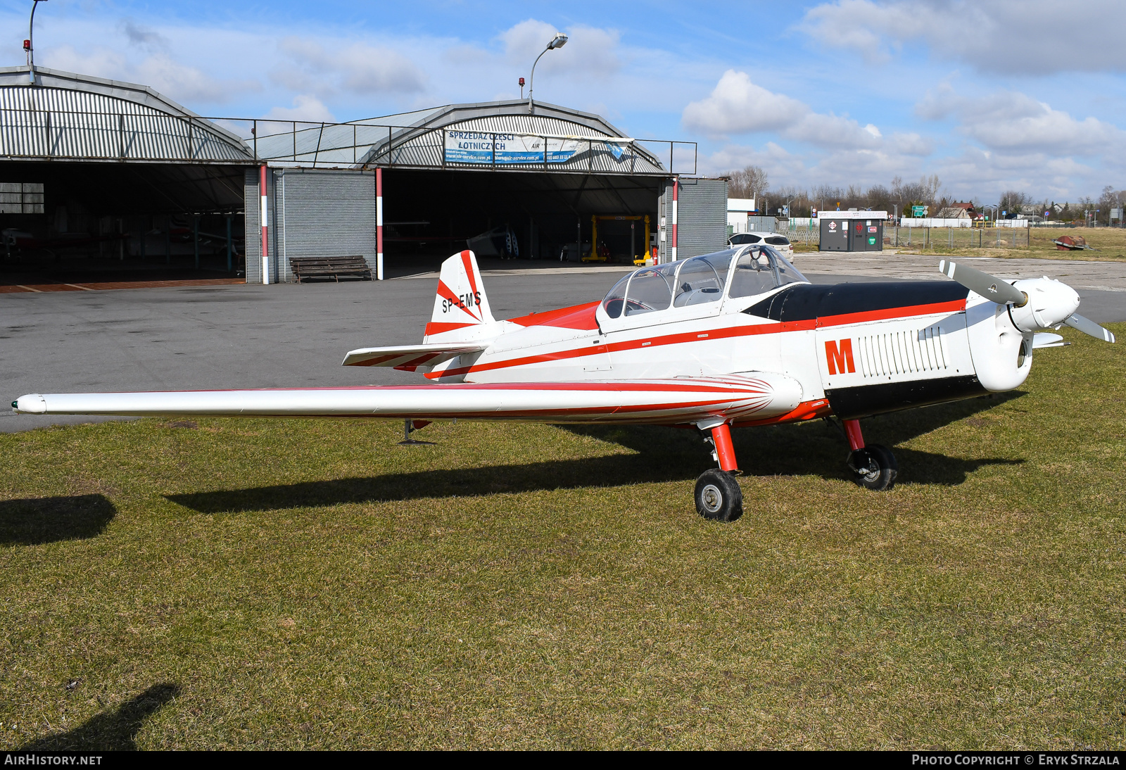 Aircraft Photo of SP-EMS | Zlin Z-526 Trener Master | AirHistory.net #555862