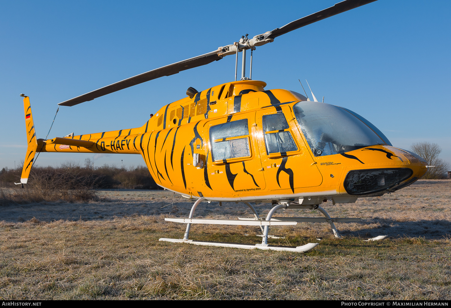 Aircraft Photo of D-HAFY | Bell AB-206B-3 JetRanger III | AirHistory.net #555869