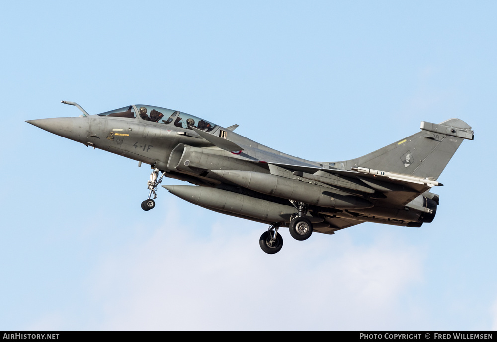 Aircraft Photo of 331 | Dassault Rafale B | France - Air Force | AirHistory.net #555878