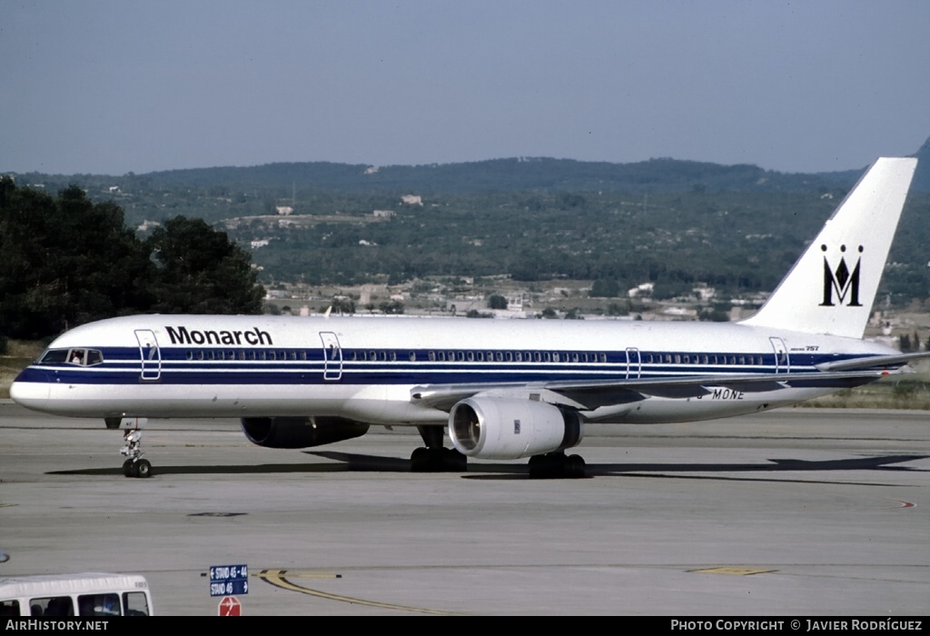 Aircraft Photo of G-MONE | Boeing 757-2T7 | Monarch Airlines | AirHistory.net #555906