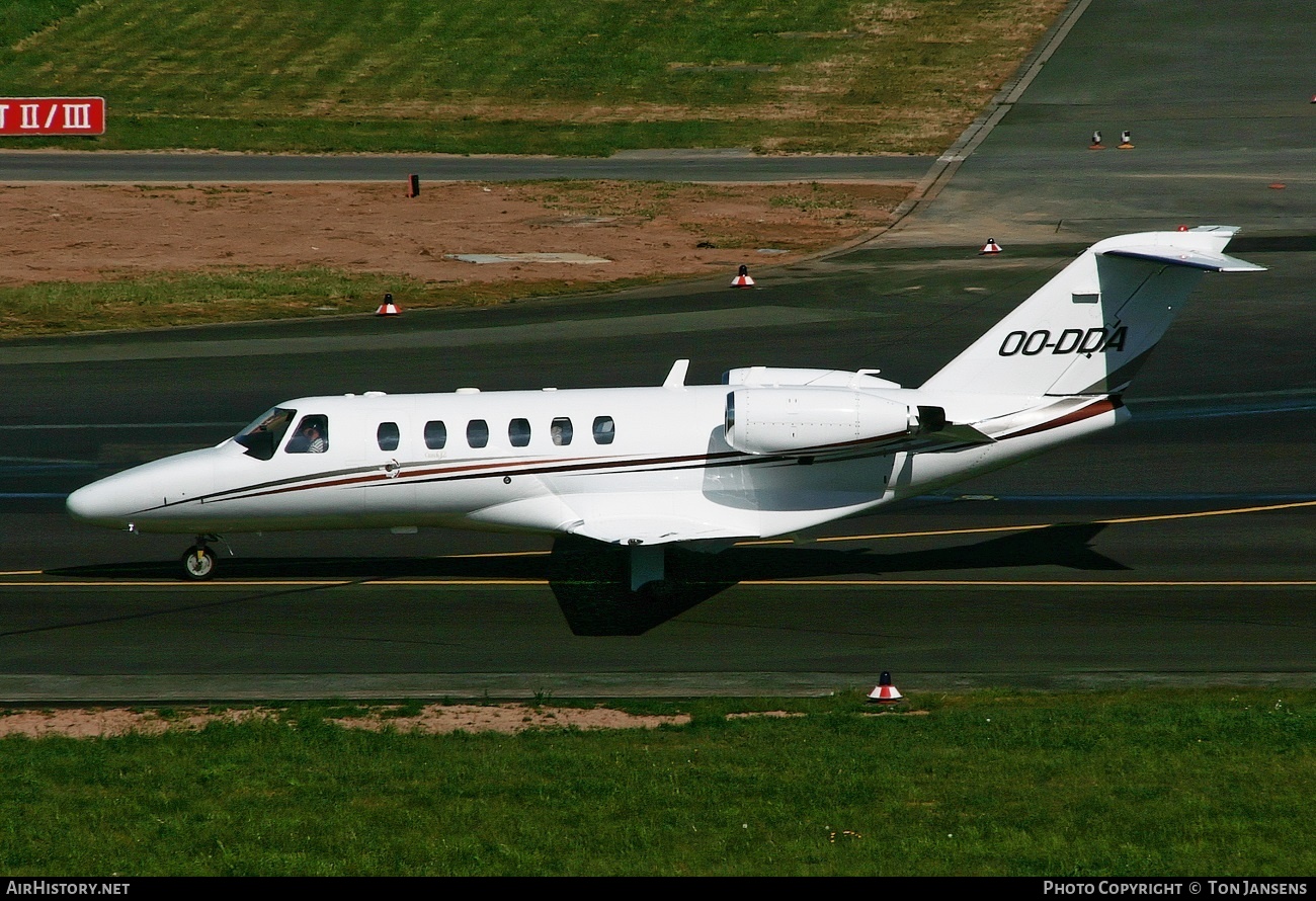 Aircraft Photo of OO-DDA | Cessna 525A CitationJet CJ2 | AirHistory.net #555915