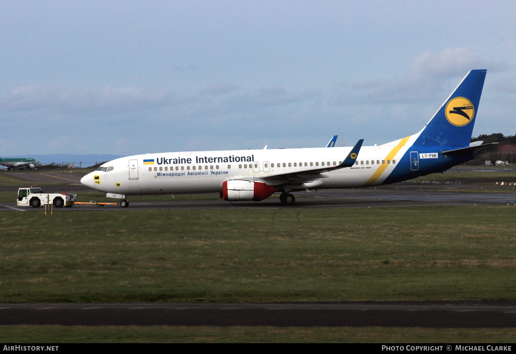 Aircraft Photo of LY-PMI | Boeing 737-800 | Ukraine International Airlines | AirHistory.net #555920