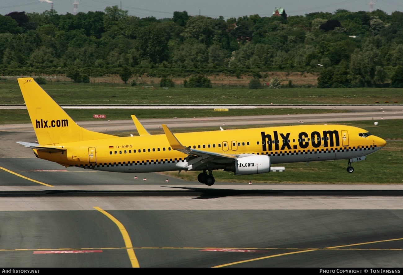 Aircraft Photo of D-AHFS | Boeing 737-8K5 | Hapag-Lloyd Express | AirHistory.net #555921