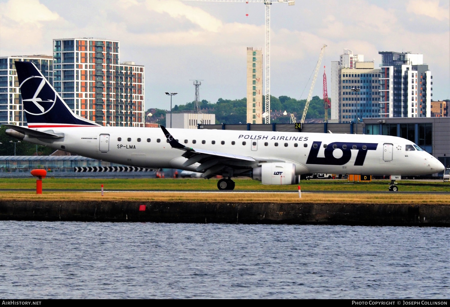 Aircraft Photo of SP-LMA | Embraer 190STD (ERJ-190-100STD) | LOT Polish Airlines - Polskie Linie Lotnicze | AirHistory.net #555936
