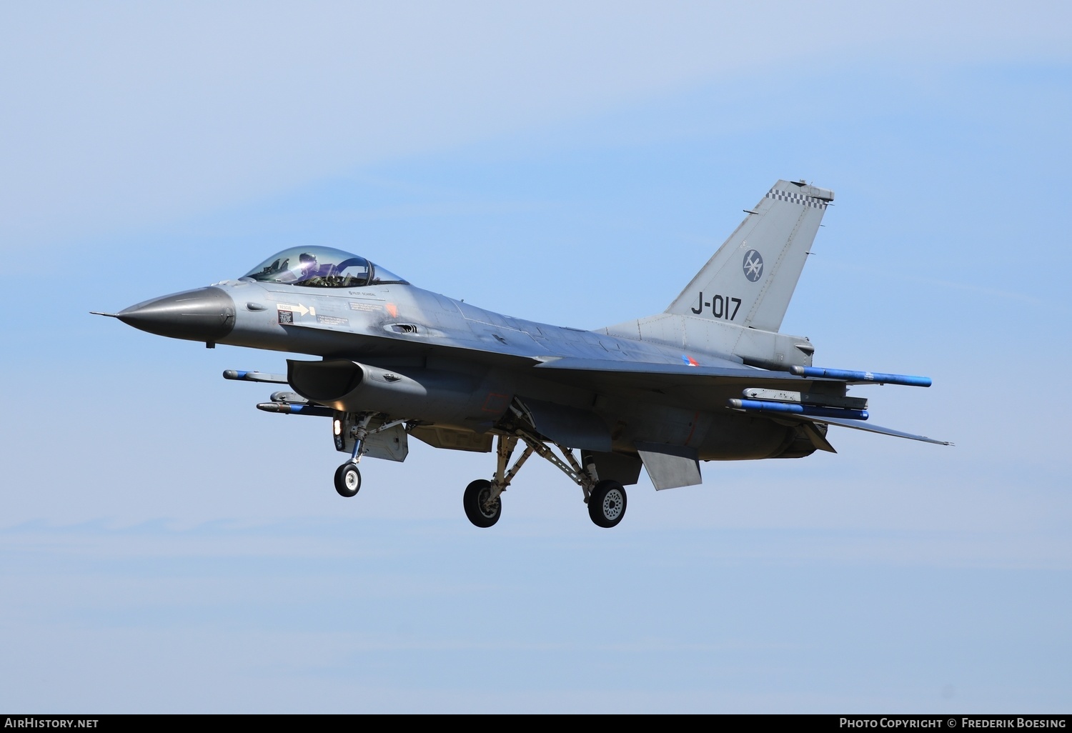 Aircraft Photo of J-017 | General Dynamics F-16AM Fighting Falcon | Netherlands - Air Force | AirHistory.net #555940