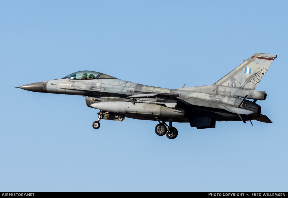 Aircraft Photo of 046 | Lockheed Martin F-16CJ Fighting Falcon | Greece - Air Force | AirHistory.net #555947