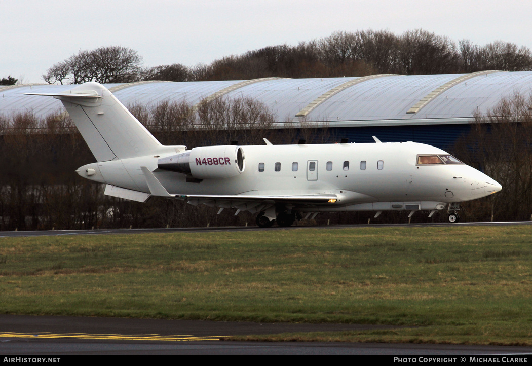 Aircraft Photo of N488CR | Bombardier Challenger 650 (CL-600-2B16) | AirHistory.net #555950