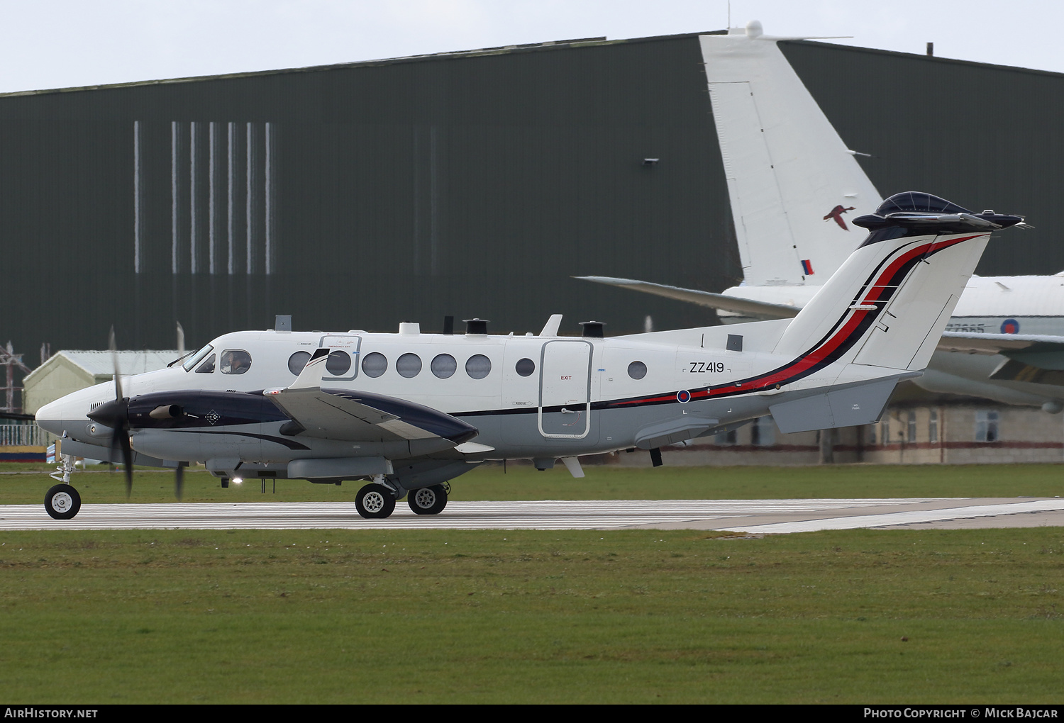 Aircraft Photo of ZZ419 | Hawker Beechcraft 350CER Shadow R1 (300C) | UK - Air Force | AirHistory.net #555957