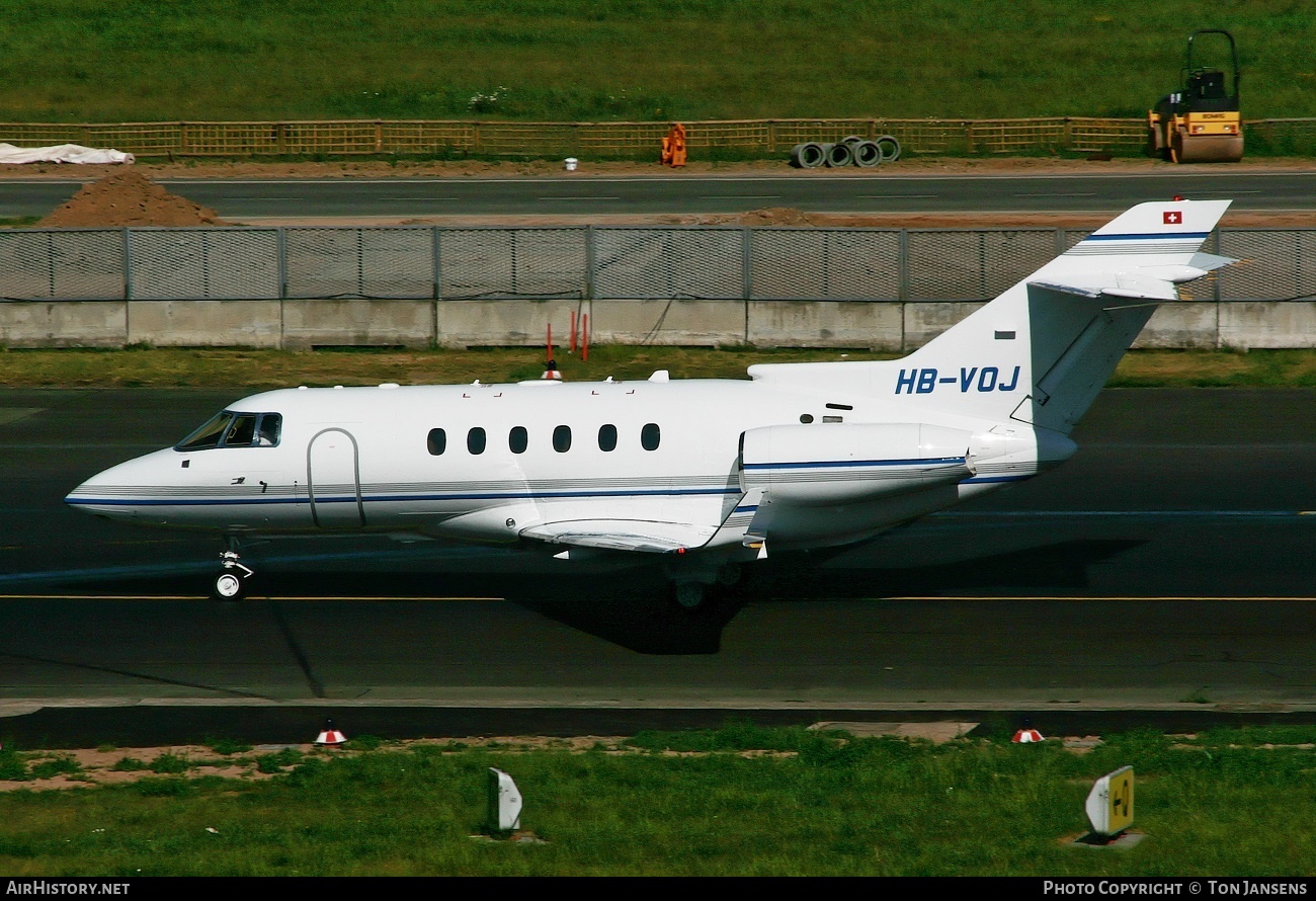 Aircraft Photo of HB-VOJ | Raytheon Hawker 850XPi | AirHistory.net #555962