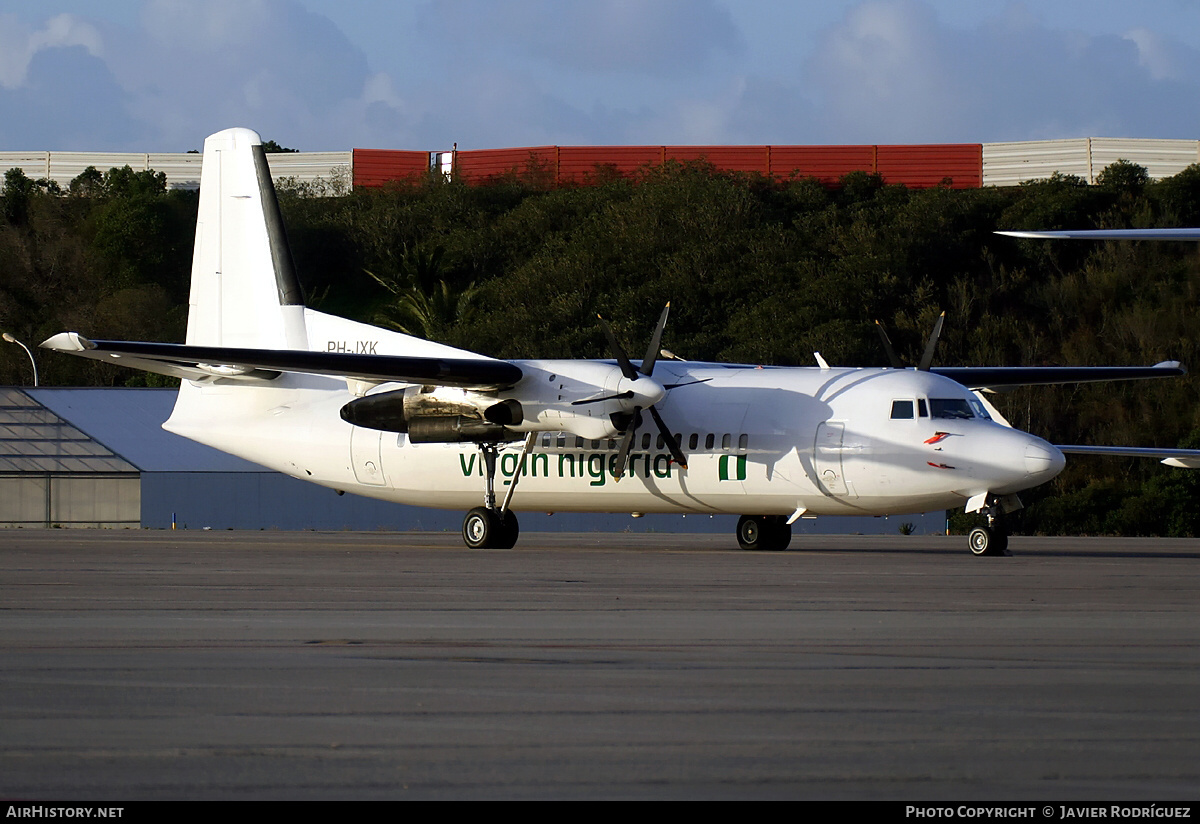 Aircraft Photo of PH-JXK | Fokker 50 | Virgin Nigeria Airways | AirHistory.net #555964